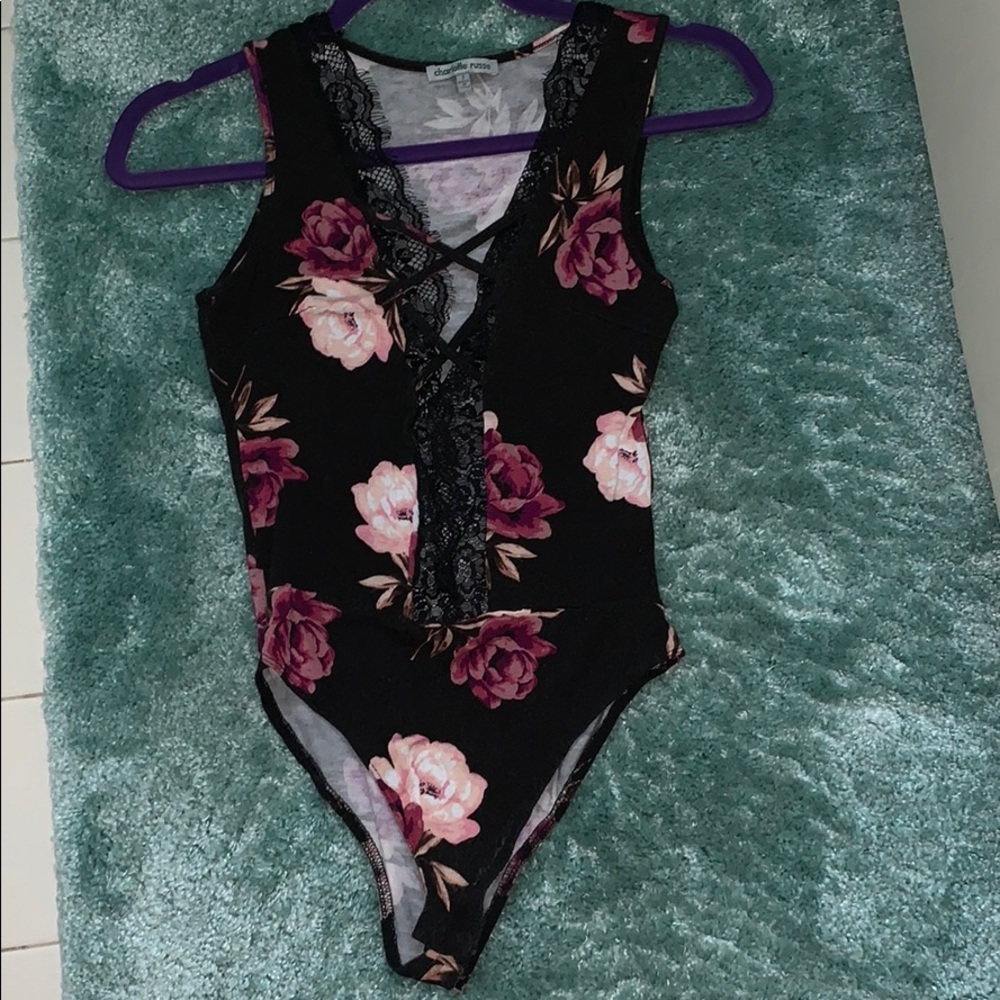 Floral bodysuit